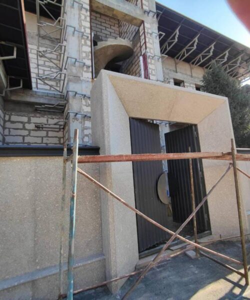 Installation de pierre naturelle méthodes humide et sèche (1)